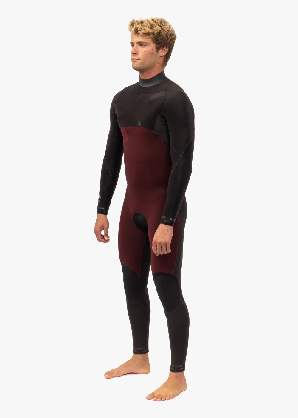 Vissla 7 Seas Comp 3-2 Full Chest Zip - Black 2 - Image 5