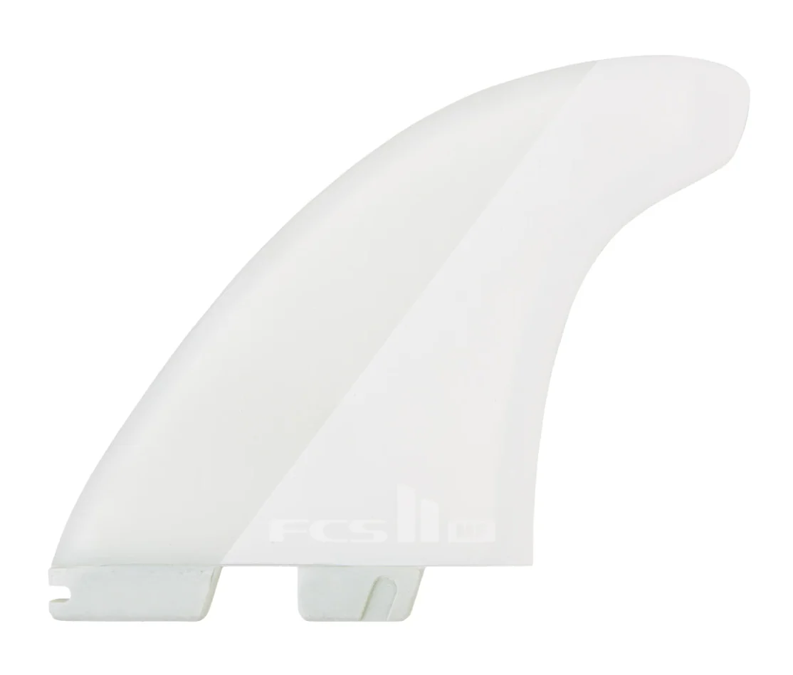 FCS II Mick Fanning Twin + 1 Fin Set - White