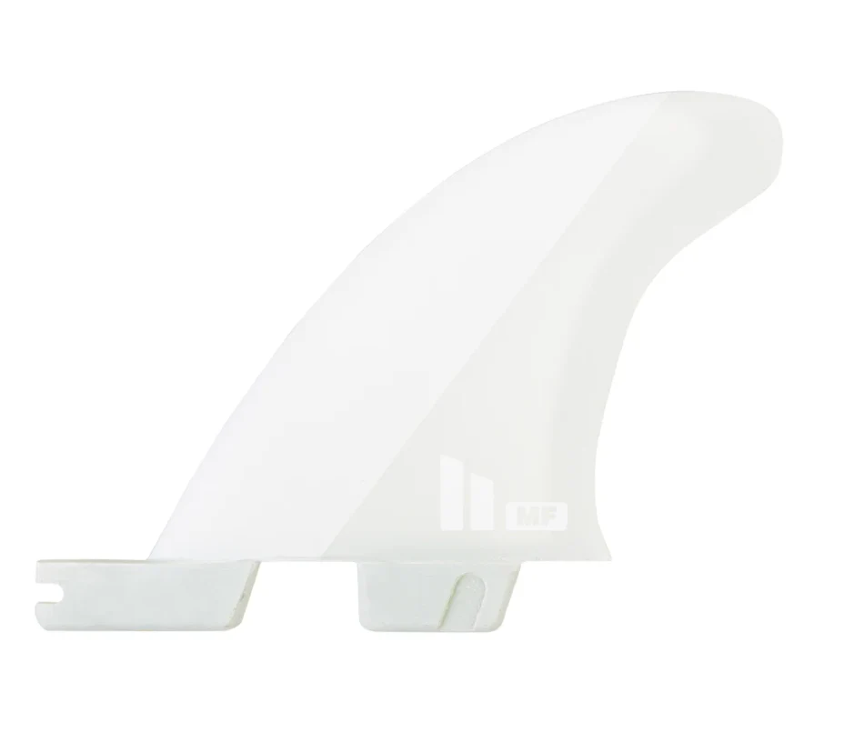 FCS II Mick Fanning Twin + 1 Fin Set - White - Image 2