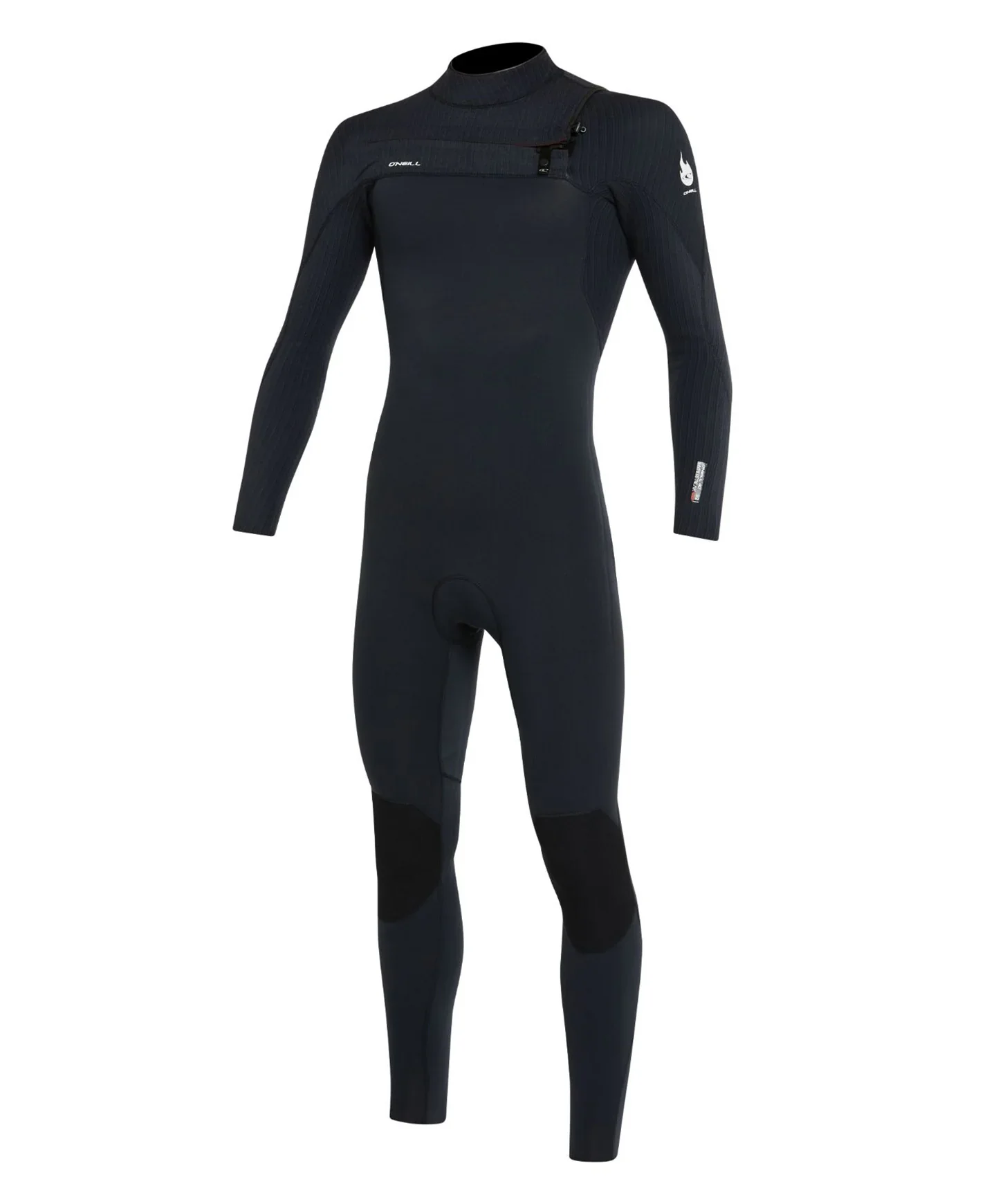 O'neill Men's HyperFire Chest Zip 3/2mm Full Suit - Black - Image 6