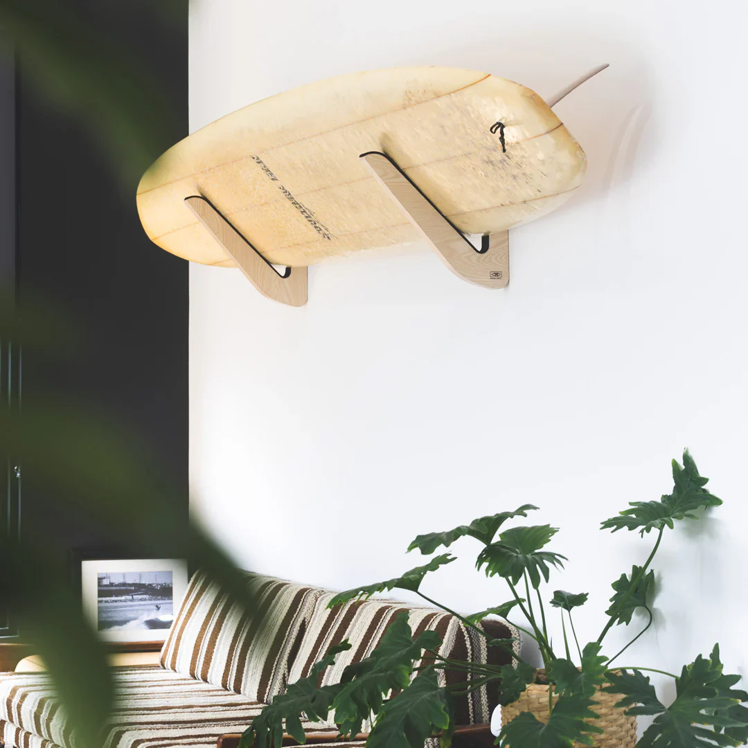 Longboard Timber Wall Rack