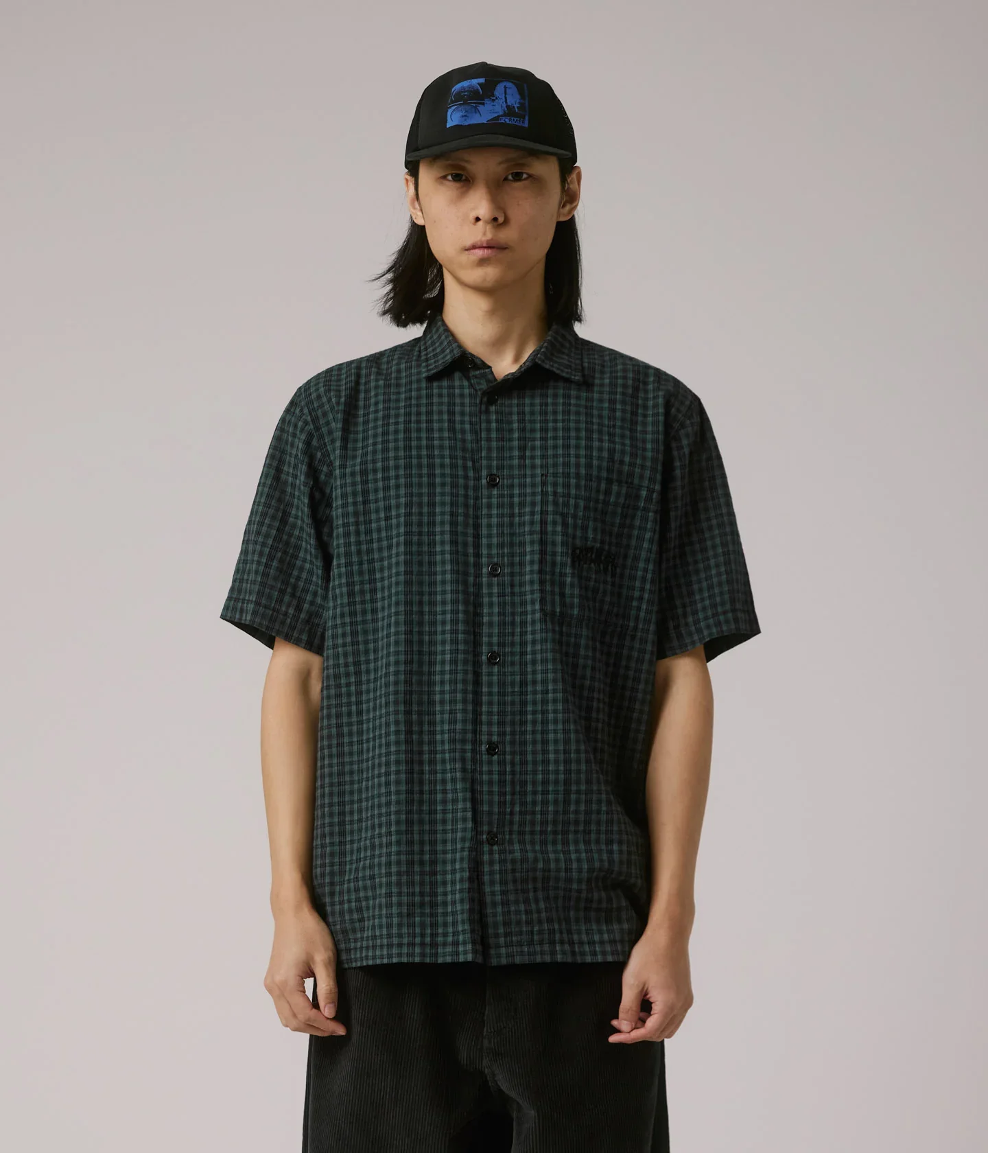 Former Manners Check Shirt - River - Image 2