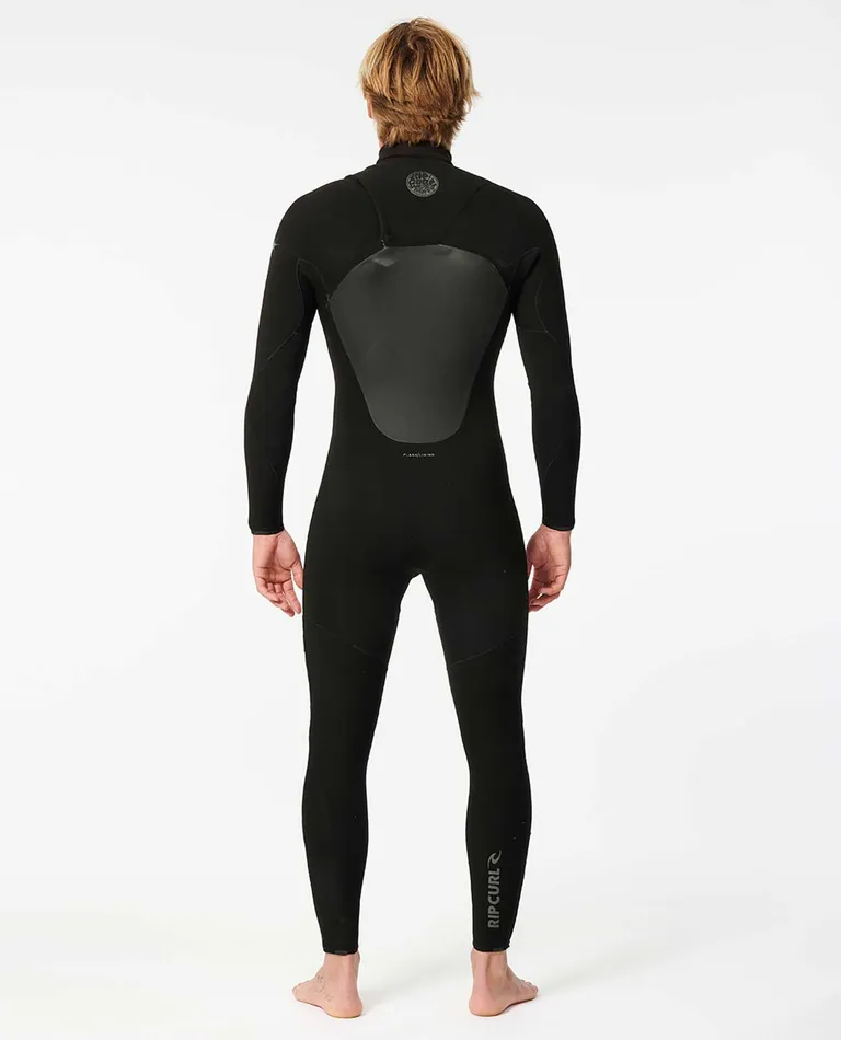 MEN'S FLASHBOMB 5/3 CHEST ZIP STEAMER - BLACK - Image 2