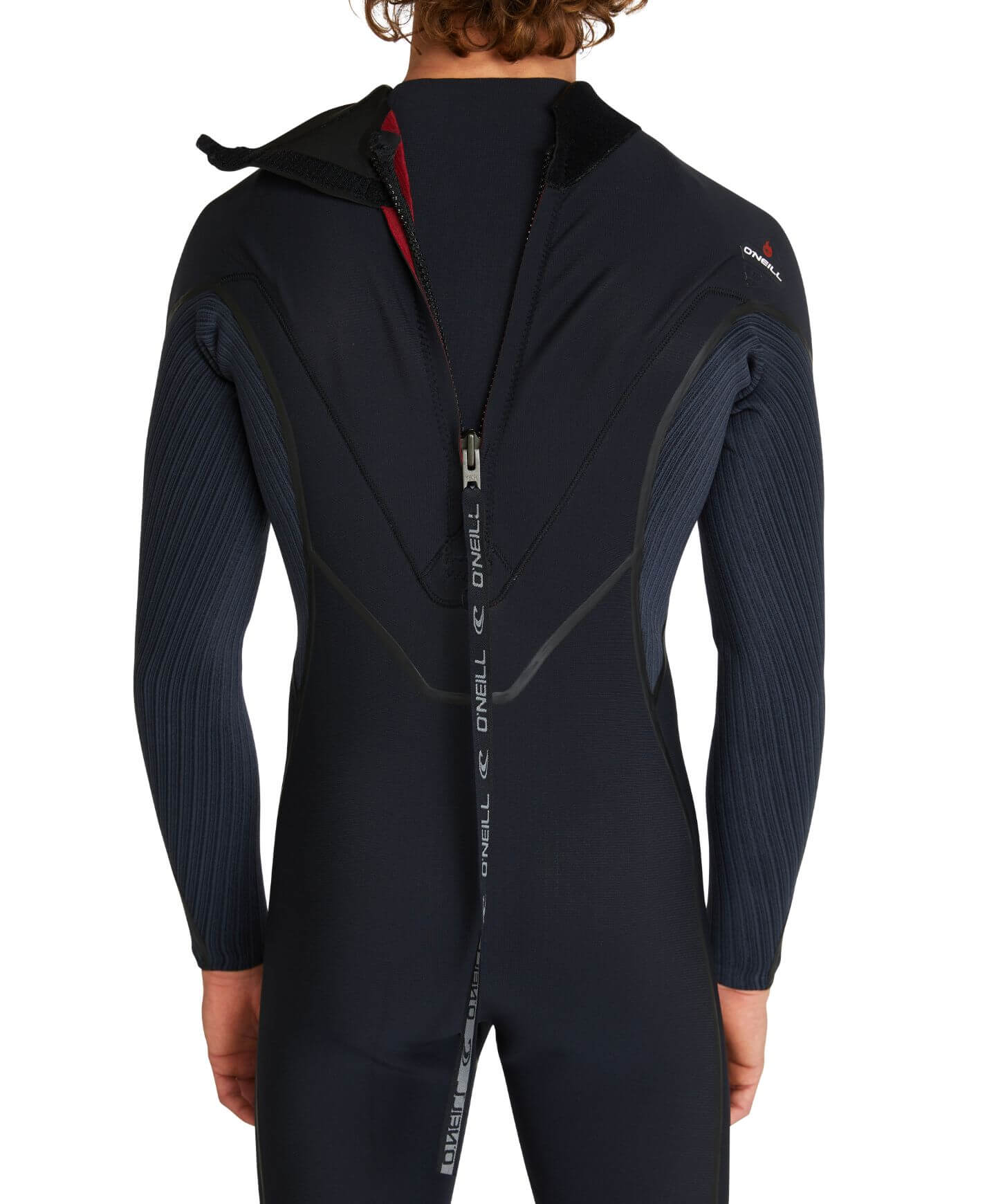 O'neill Men's HyperFire 3/2mm Steamer Back Zip Wetsuit - Black - Image 3