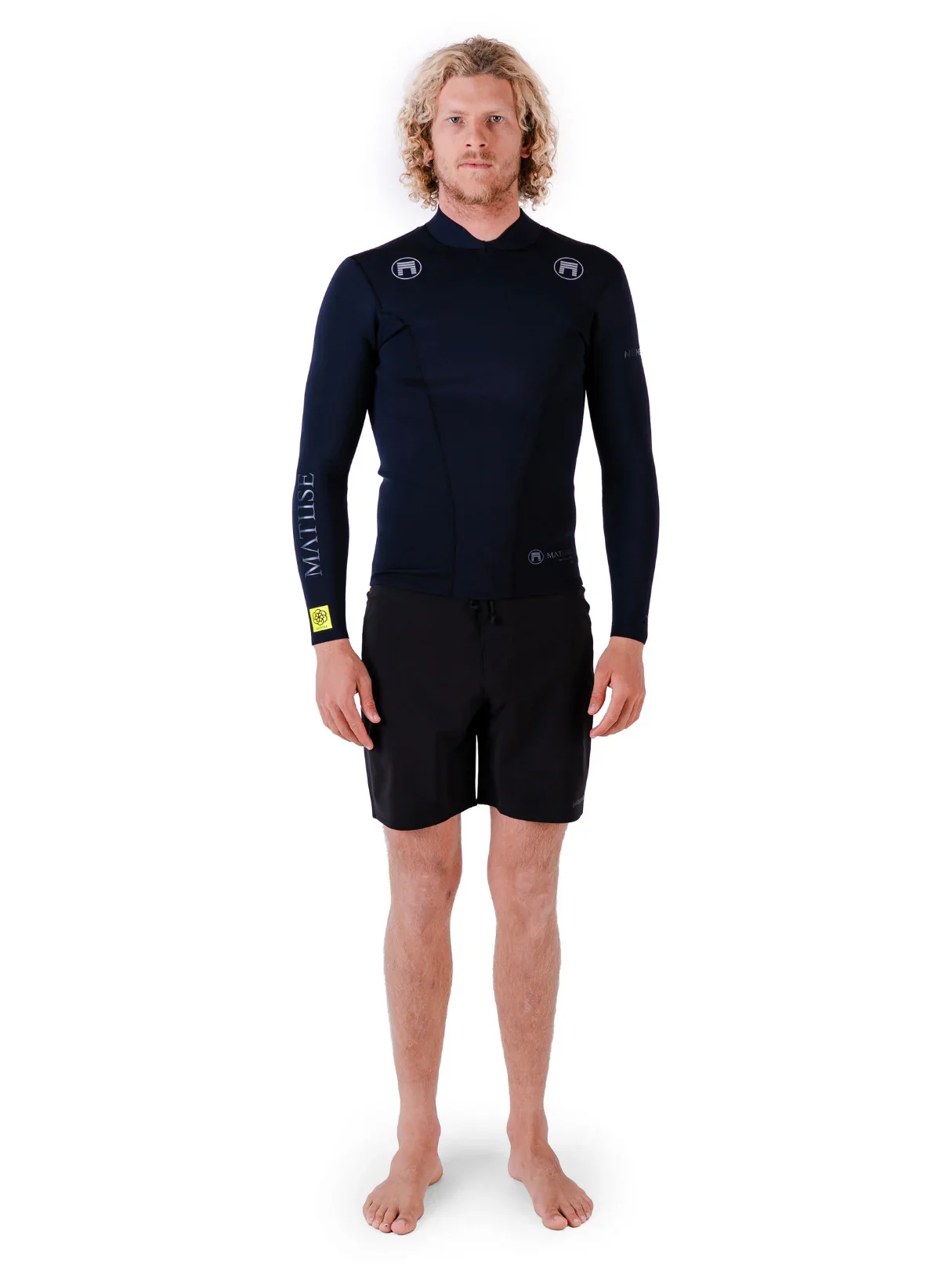 Matuse Nemean 2mm Wetsuit Top - Black - Image 3