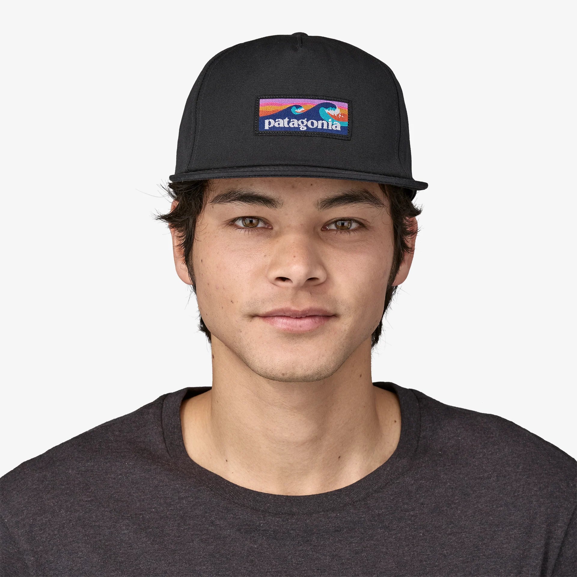 Patagonia Boardshort Label Funfarer Cap - Ink Black - Image 3