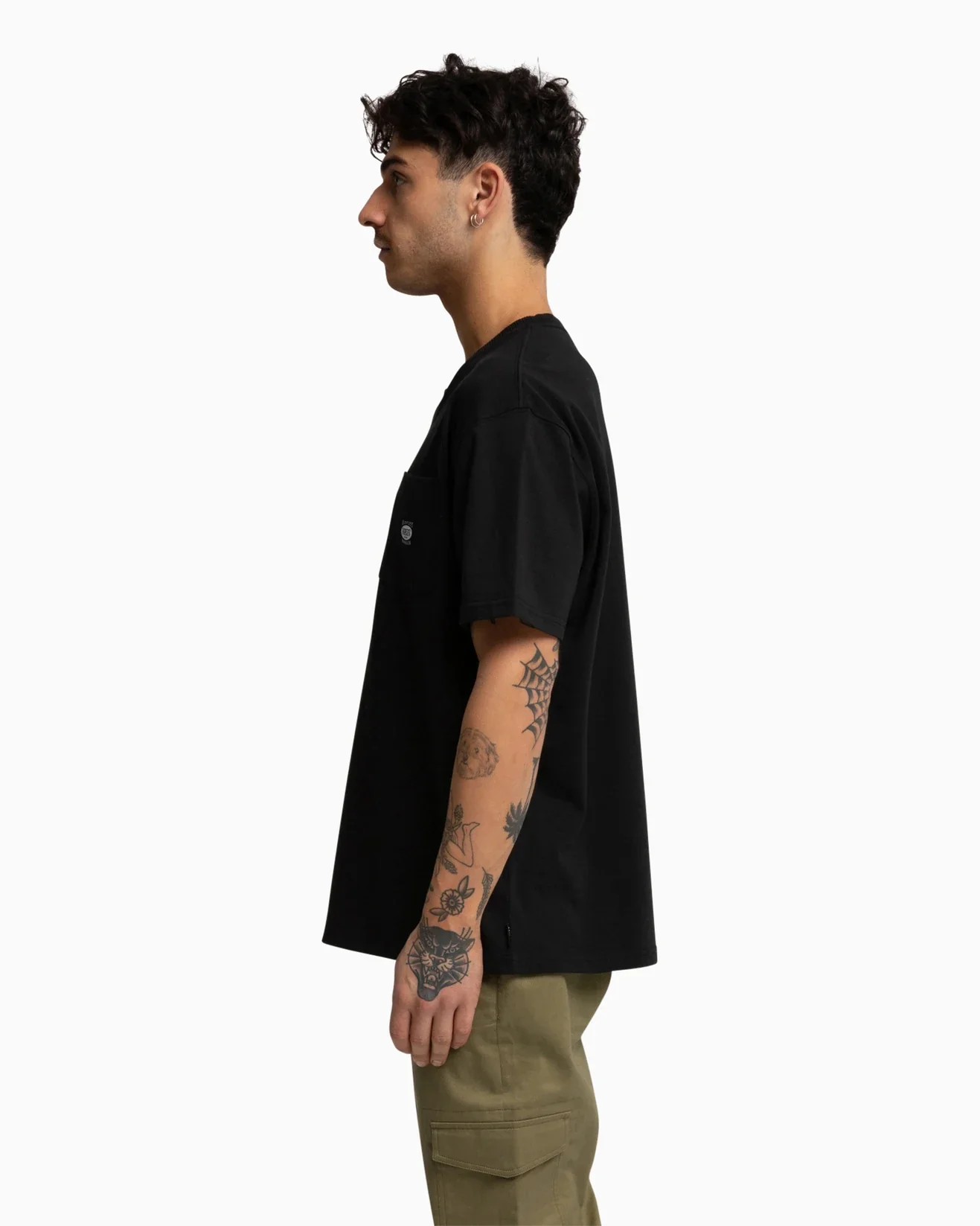 Supply Hurley Mens Heavyweight T Shirt - Black - Image 4